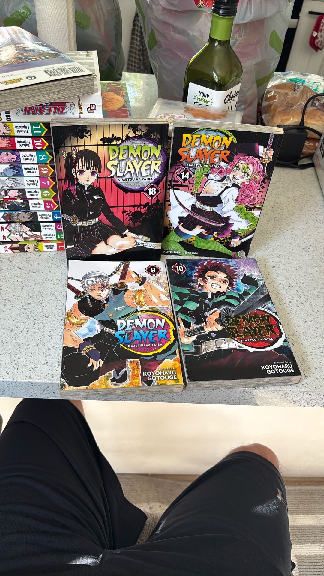 Demon Slayer Manga Vol 9,10,14,18