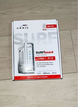 ARRIS SURFboard SB6190 Cable Modem – BRAND NEW Open Box