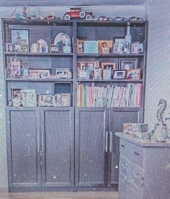 Black Ikea Book Shelves (2)