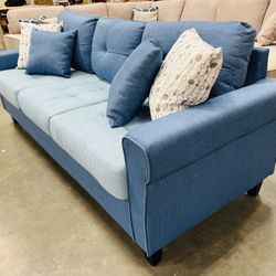 !!!New!!! 3 Seater Sofa, Sofa, Blue Sofa, Couch, Sofa For Small Living Room, Game room Sofa, 