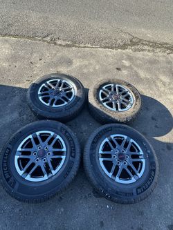 Tacoma TRD Wheels With Tires New Take Off 