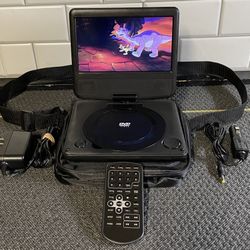 7” Portable DVD Player Ex. Condition 
