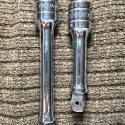 Snap On FXW3 3/8” Drive And FWX4 Drive 4” Wobble Socket Extension 