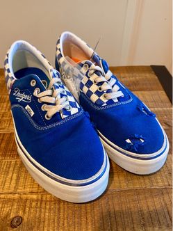 Pre-Release Vans x LA Dodgers Era Low-Top Sneakers