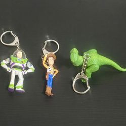 Disney Pixar Toy Story Set Of Key Chains 