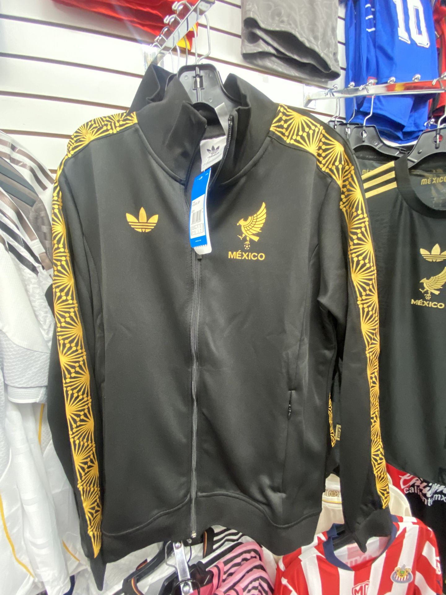 Mexico Soccer Jersey Zip Up Jacket