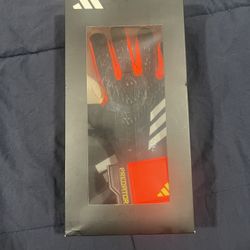 Adidas Predator GL Goal Keeper Gloves Size 8 Black 