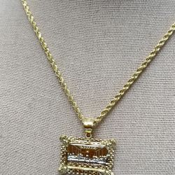 Gold Chain Gold Pendant 