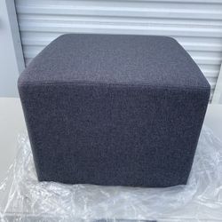 Adeco Simple British Style Cube Footstool