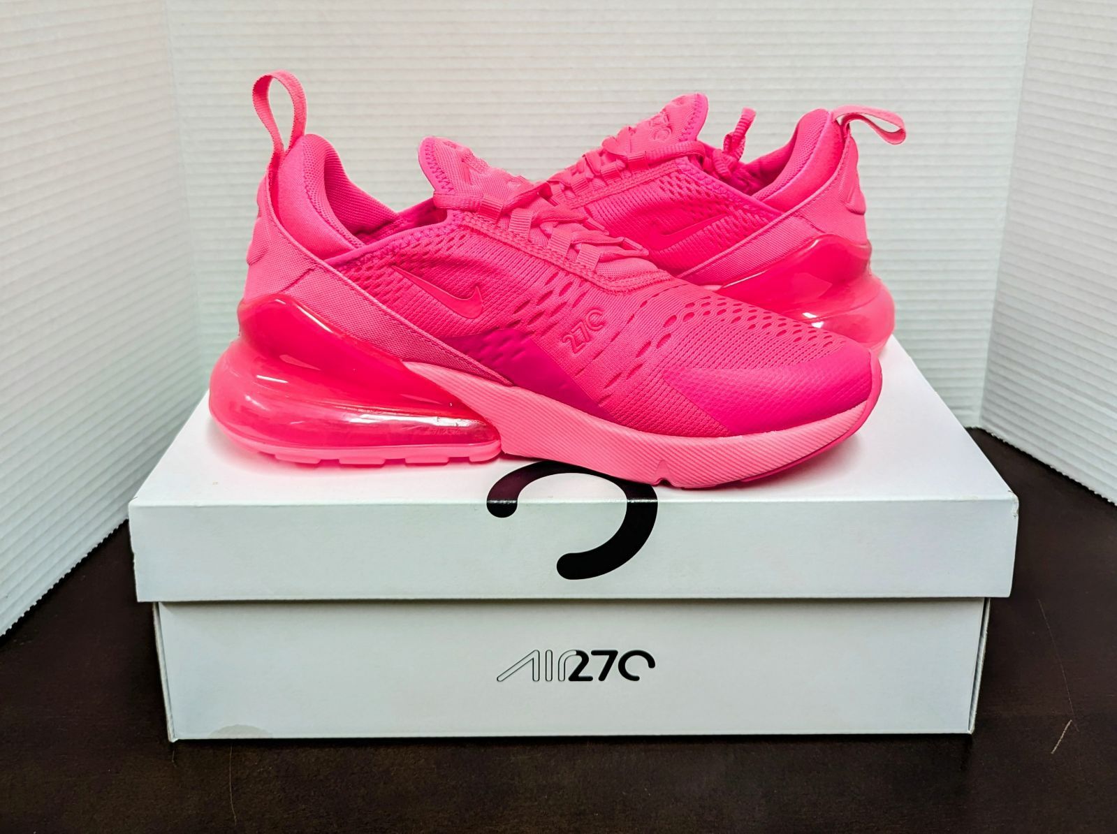 Women's Nike Air Max 270 Triple Hyper Pink Bubblegum FD0293-600