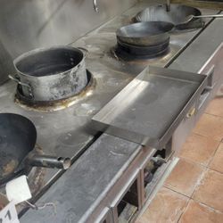 Commercial wok fryer 