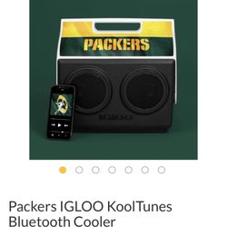 Green Bay packers Igloo Kooltunes Cooler - Bluetooth 