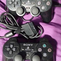 PS2 Wired Controllers, $18 Each