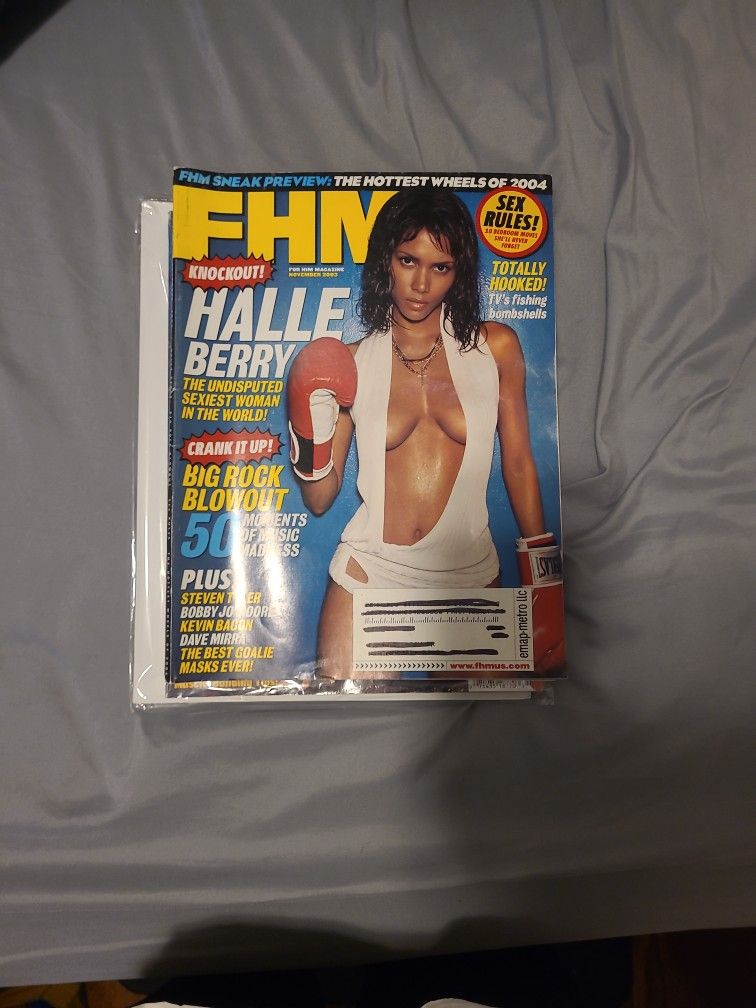 FHM Magazine 2004 HALLE BERRY
