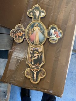 Cruz de Madera señor de la misericordia