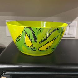Grinch Plastic bowl