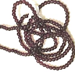 🌸2 $15 items for $30 ❤️ 36” Strand Of Amethyst Glass Beads