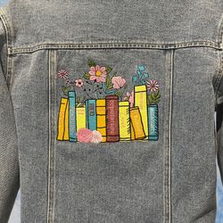 Swiftie Embroidered Denim Jacket Ladies Sm 