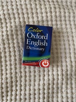 Color Oxford English Dictionary