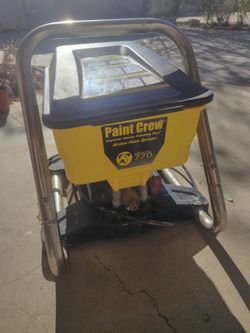 Paint Crew Model 770 Airless Paint Sprayer