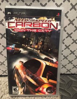 Need for speed carbon own the city Psp