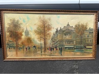 Antique oil painting frames