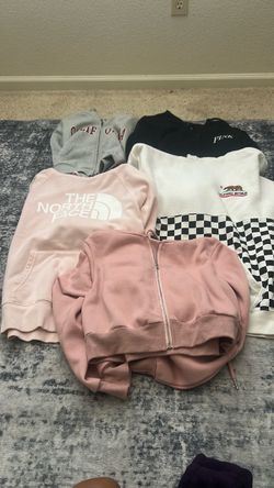 Size Small -Lot of 4 Women's Sweatshirts and Hoodies