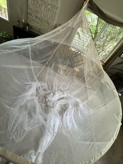 White Bed Canopy