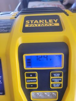 Stanley FatMax Digital Compressor Jump Starter