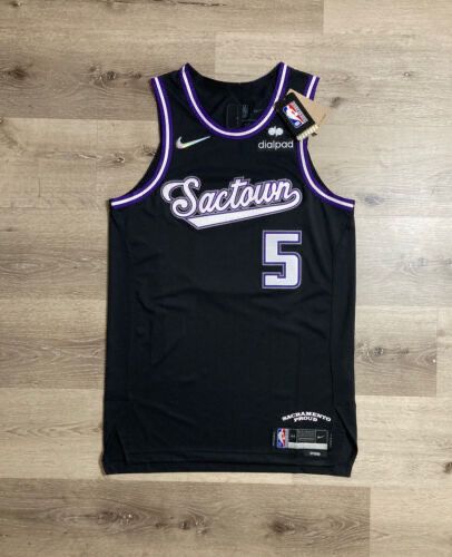 Nike Sacramento Kings Jersey De'Aaron Fox Authentic NBA City Edition Sz 56  2XL