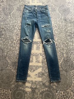 Mike Amiri Mx1 Distressed Denim