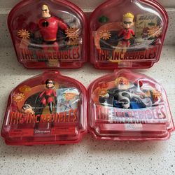 The Incredibles Figures From 2004