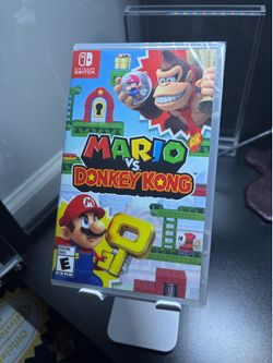 Mario vs Donkey Kong Nintendo Switch USA 1st Print Physical Game New Sealed