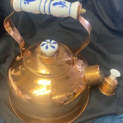 Vintage Rare Copper Kettle Benjamin & Medwin