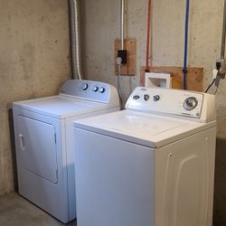 Electric Whirlpool Washer And Dryer Heavy-duty Super Clean Extra Rinse
