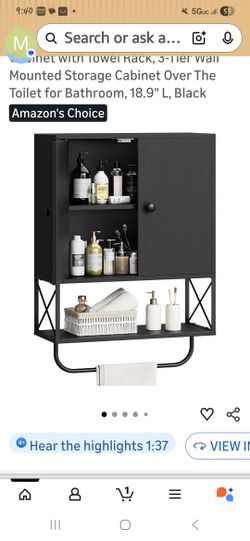 Wall Mount Bathroom Cabinet