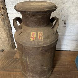 Vintage Milk Can 