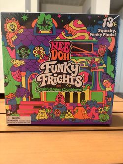 Nee Doh Funky Frights Squish-O-Ween Countdown Set