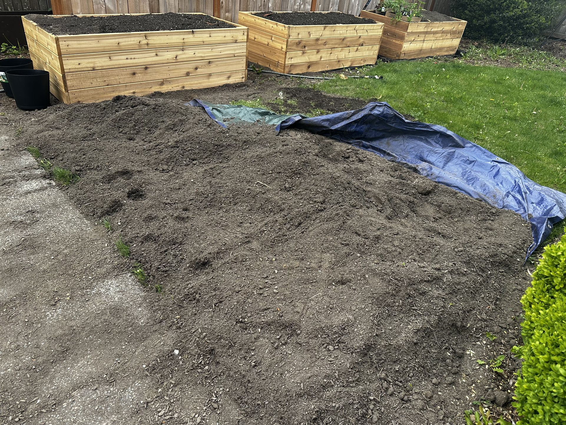 Garden Bed Mix Soil (free)