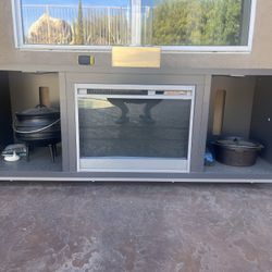 Electric Fireplace TV Stand