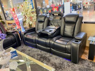 RECLINING SOFA & LOVE