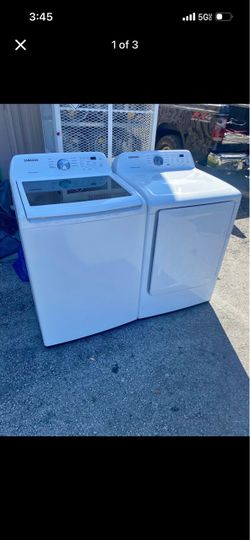 Washer an dryer