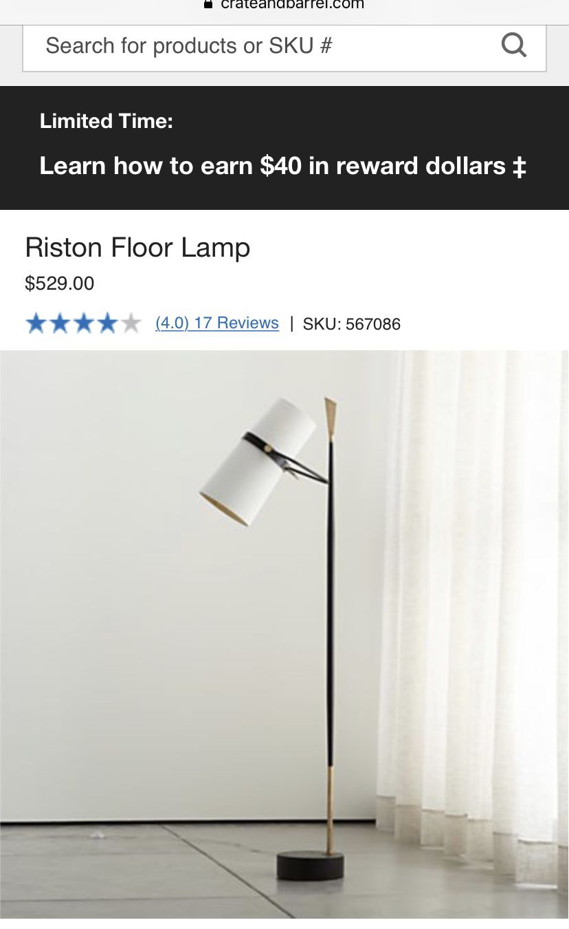Riston floor lamp