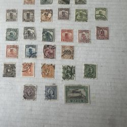 China Stamp Group Of Mix Old Collection 28 Used 