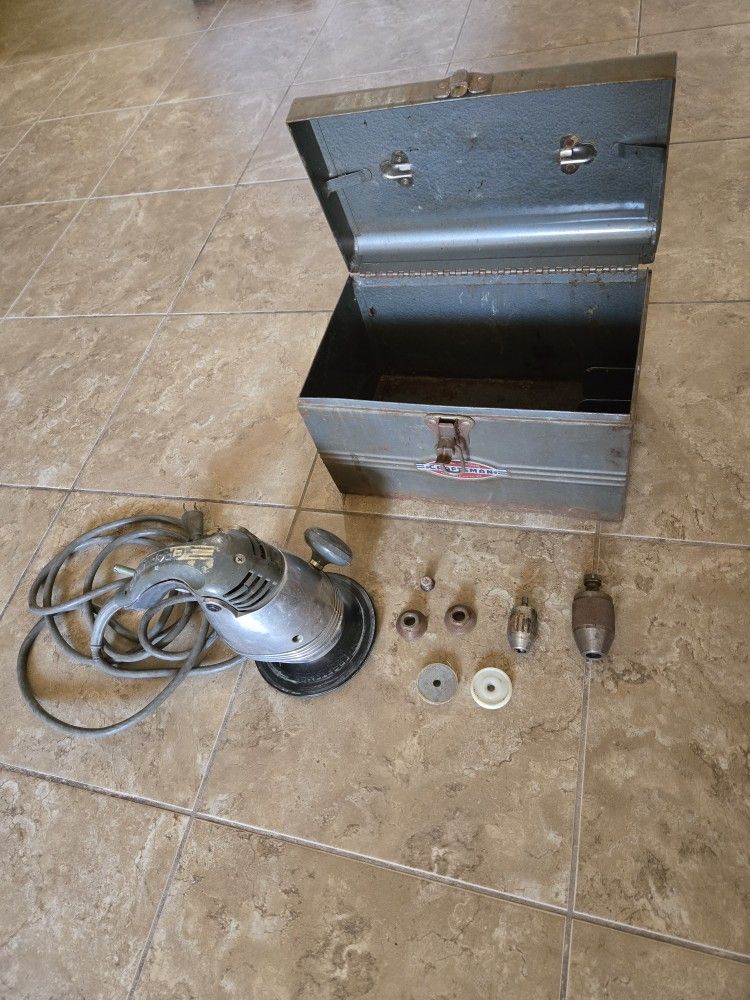 Vintage Craftsman Electric Buffer Drill 