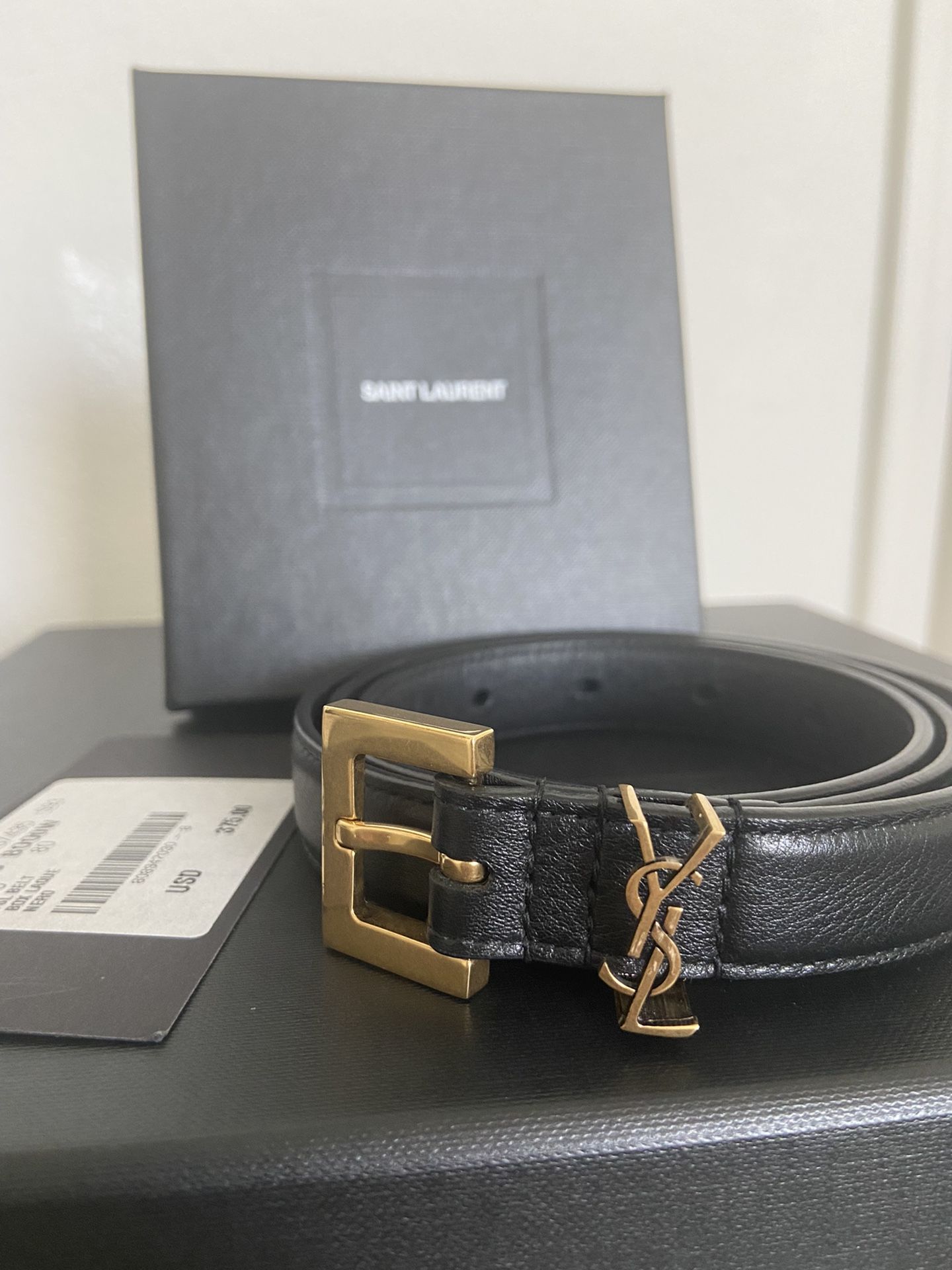 Ysl Belt Box Laque Nero