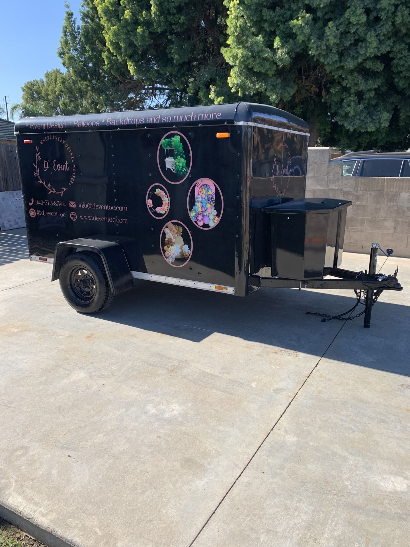 Enclosed Cargo Trailer.