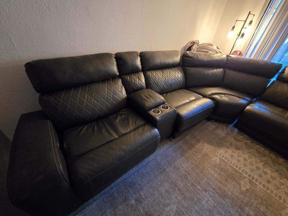 Leather Sofa