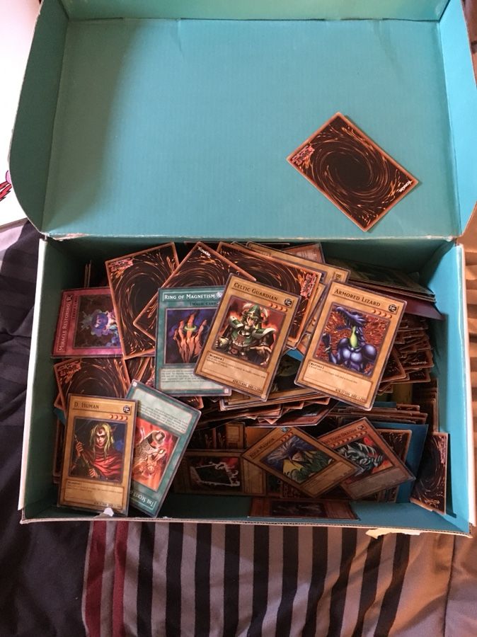 Vintage Yu-Gi-Oh cards