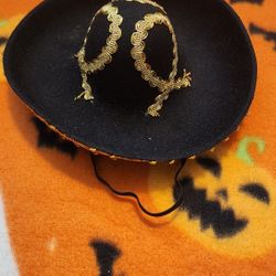 Dog Mariachi Charro Hat 